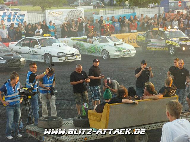 Burnout - Opeltreffen Oschersleben 2012